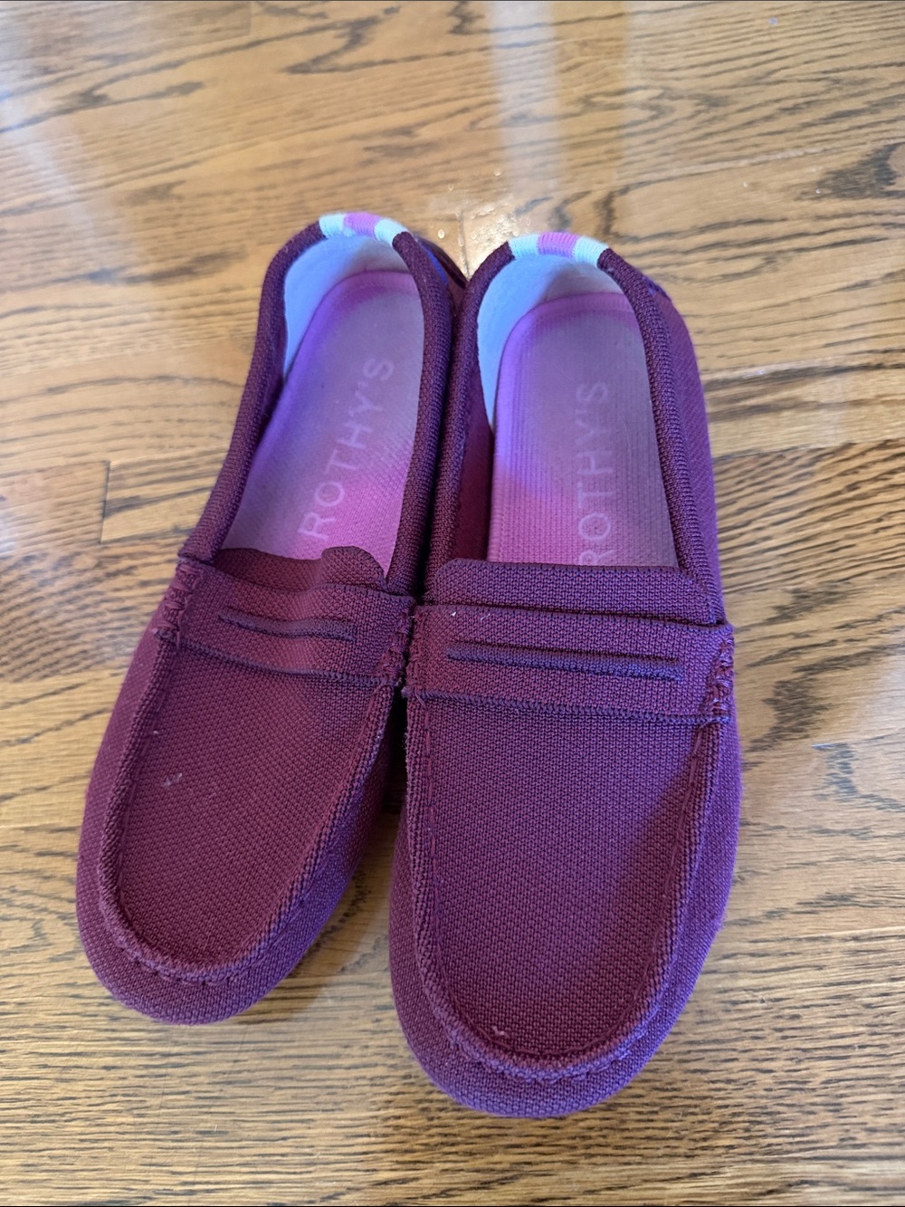 Rothy's Women's Plum Knit Penny Loafers